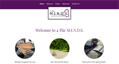 Desktop Screenshot of 4theminds.org